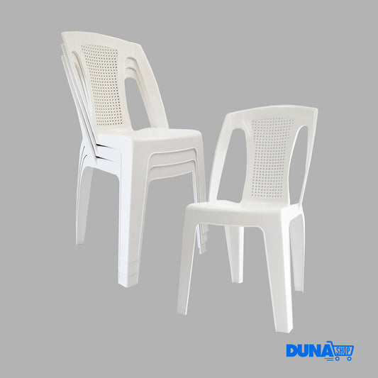Silla Aruba Blanca, Paquete de 4 Piezas